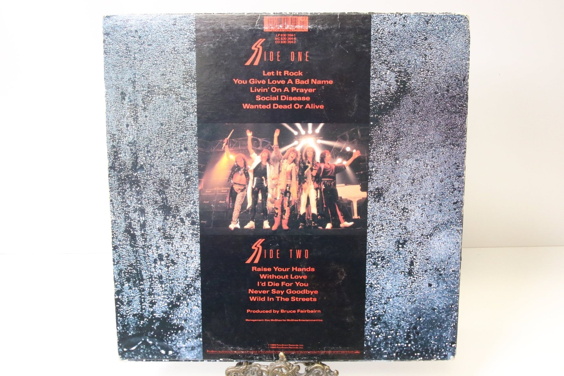 Bon Jovi Slippery when wet lp - levy - Asadon AarteetLp - levyt