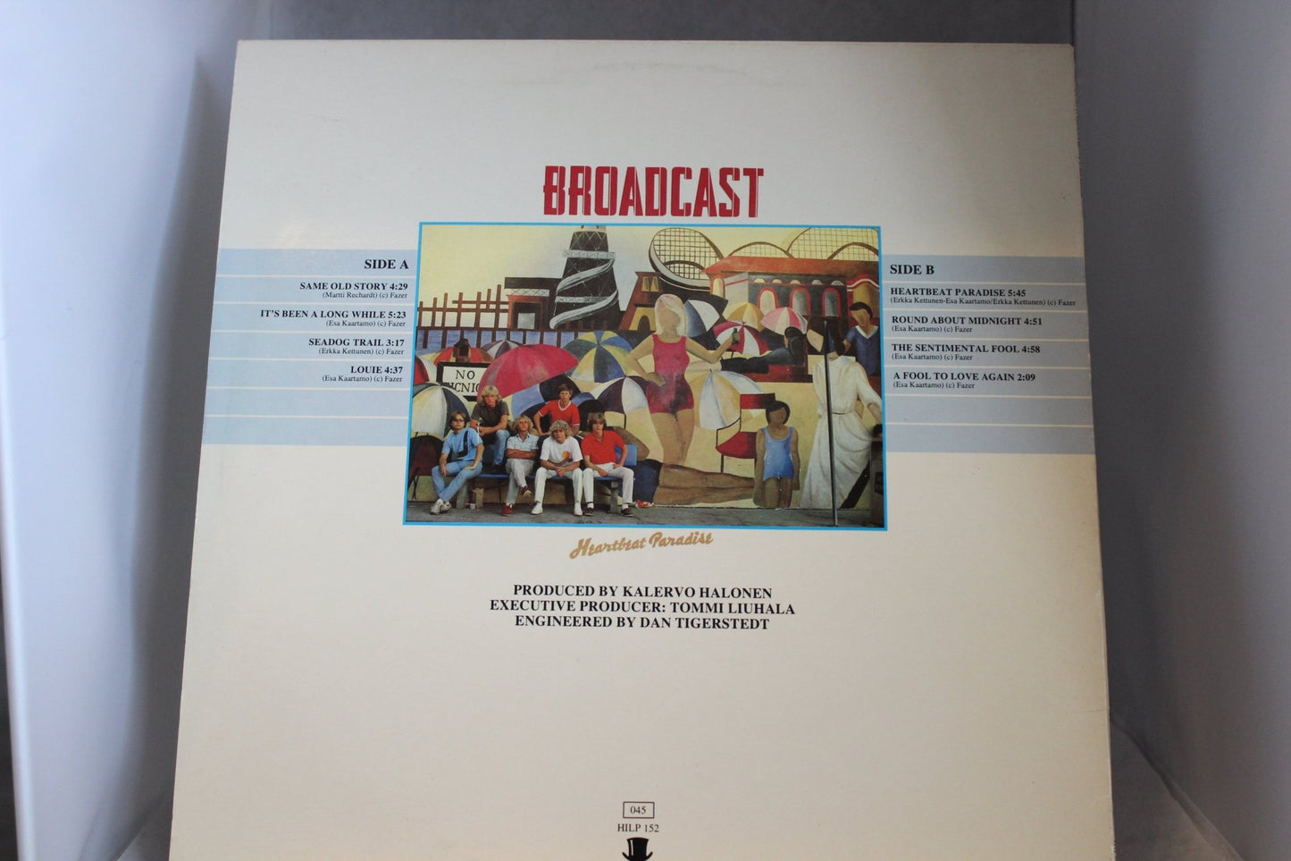 Broadcast Heartbeat paradise lp - levy - Asadon AarteetLp - levyt