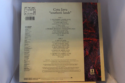 Cetu Javu Southern lands lp - levy - Asadon AarteetLp - levyt