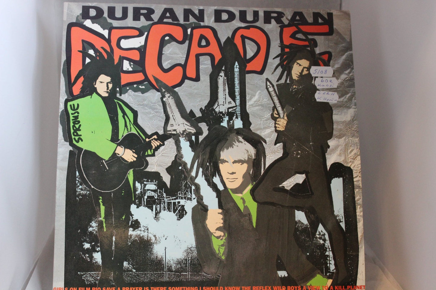 Duran Duran Decade lp - levy - Asadon AarteetLp - levyt