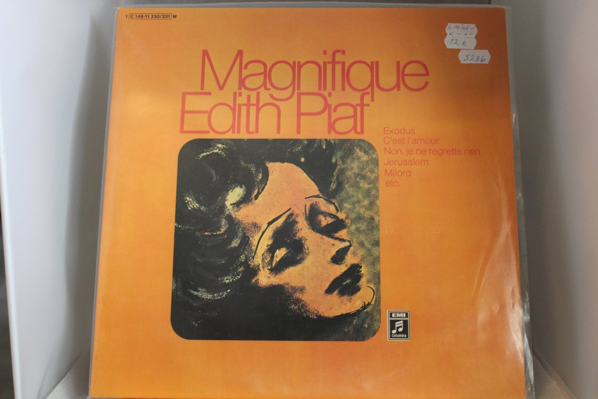 Edith Piaf Magrifigue Tupla lp - levy - Asadon AarteetLp - levyt