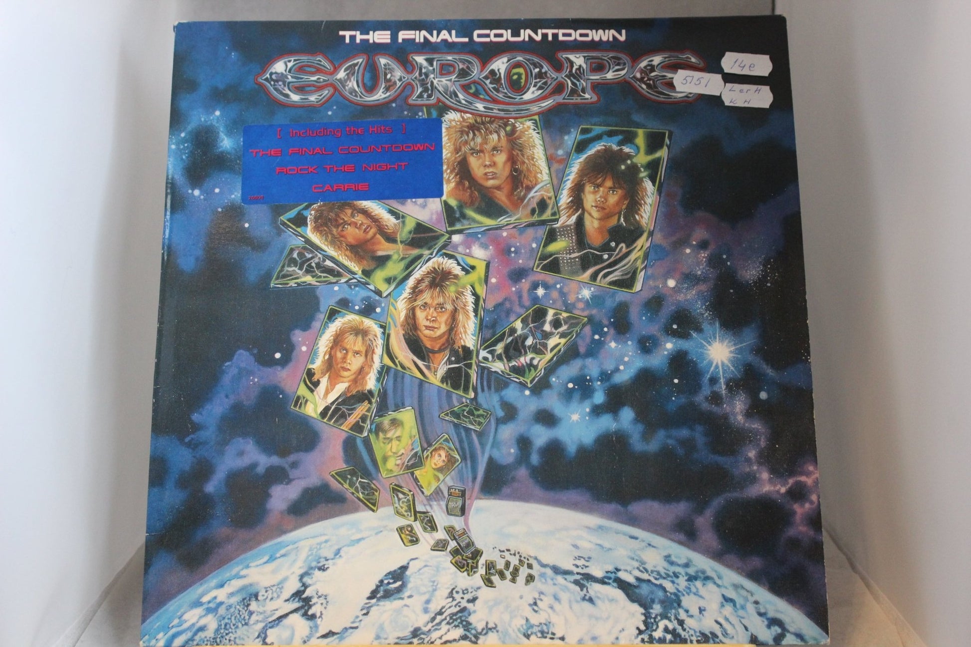 Europe The final countdown lp - levy - Asadon AarteetLp - levyt