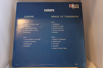 Europe Wings of tomorrow Tupla lp - levy - Asadon AarteetLp - levyt