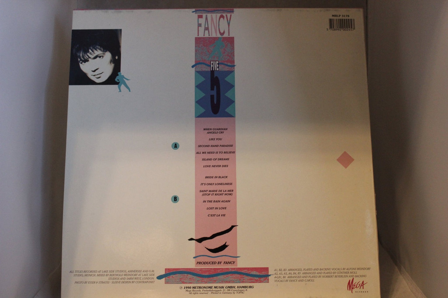 Fancy Five lp - levy - Asadon AarteetLp - levyt