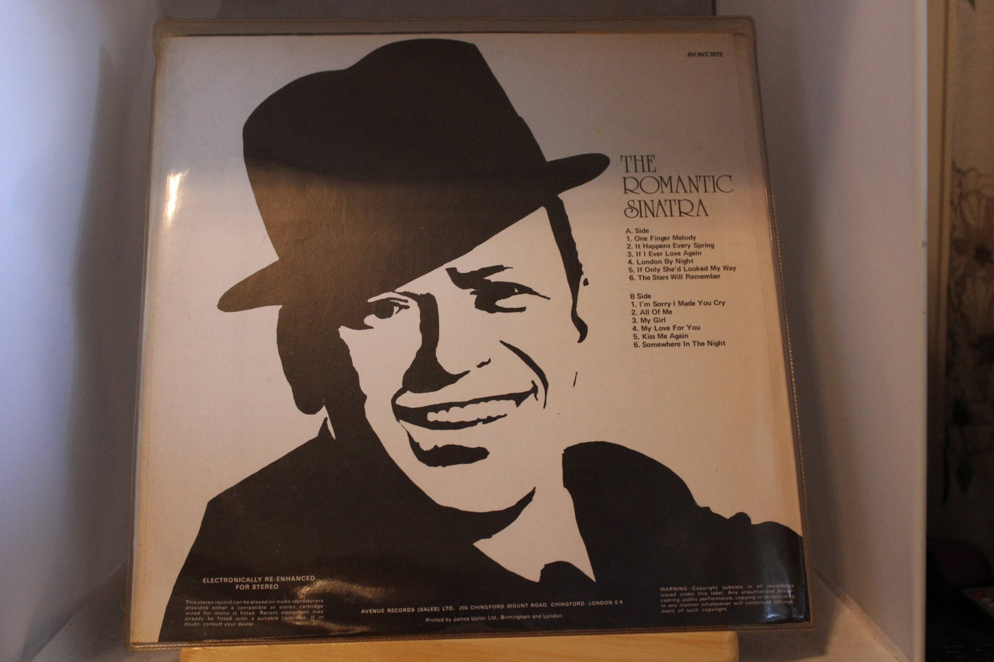 Frank Sinatra The romantic lp - levy - Asadon AarteetLp - levyt