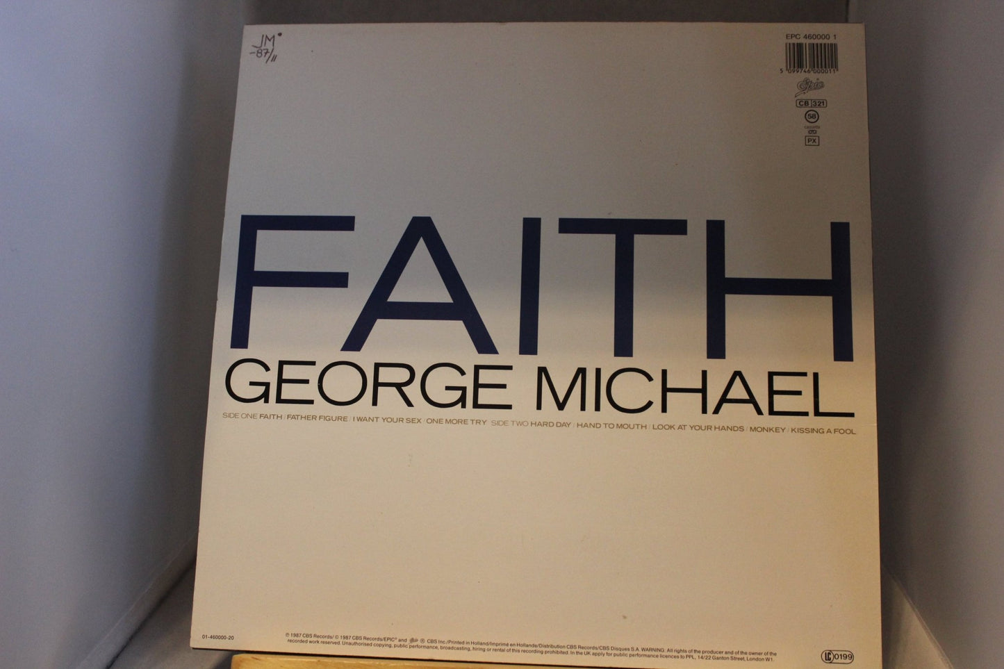 George Michael Faith lp - levy - Asadon AarteetLp - levyt