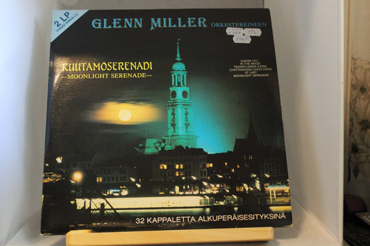 Glenn Miller Orkestereineen Kuutamoserenadi Tupla lp - levy - Asadon AarteetLp - levyt