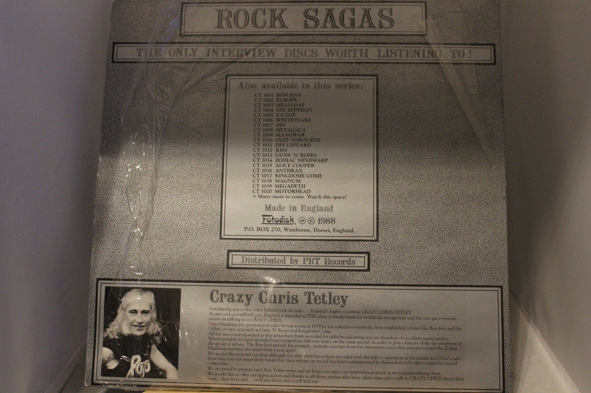 Guns ´n Roses Rock sagas lp kuvalevy - Asadon AarteetLp - levyt