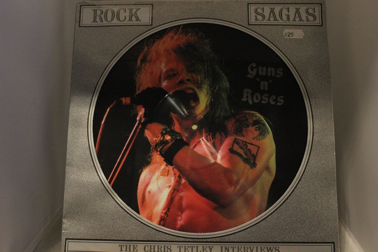 Guns ´n Roses Rock sagas lp kuvalevy - Asadon AarteetLp - levyt