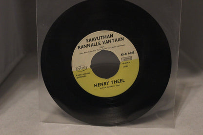 Henry Theel Lakeuden tyttö single 7" - Asadon AarteetSinglet