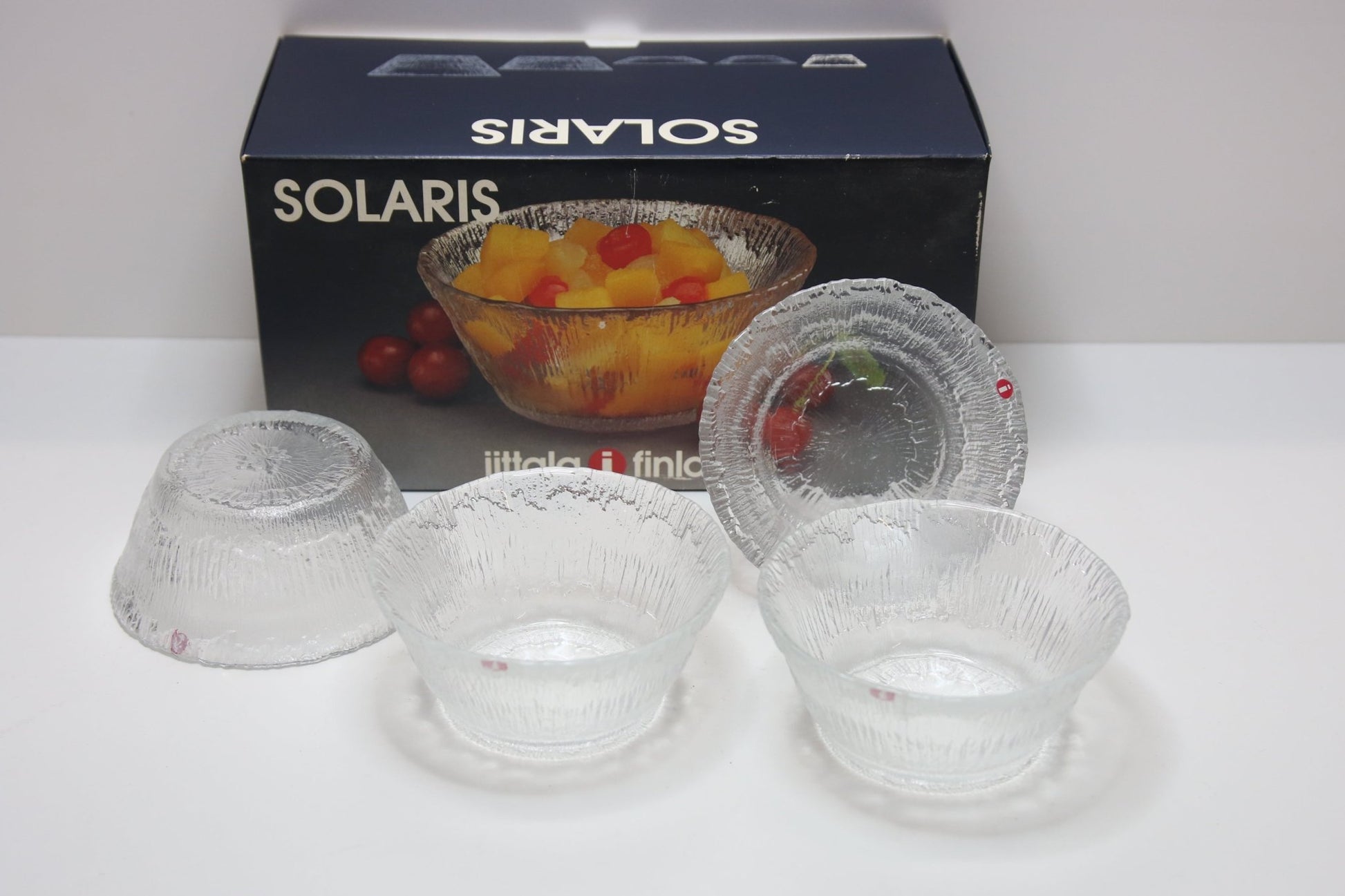 Iittala Solaris 2201 jälkiruokakulho 4kpl - Asadon AarteetKulhot