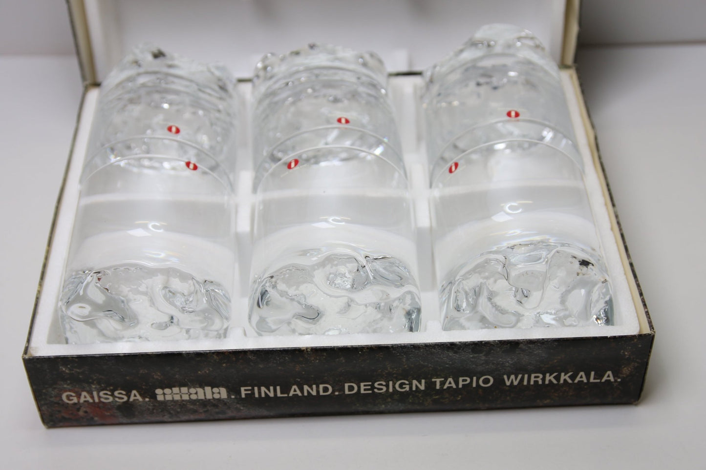 Iittala Tapio Wirkkala Gaissa viskilasi 28cl 6 kpl pakkaus - Asadon AarteetJuomalasit