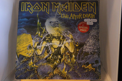 Iron Maiden Live after death Tupla lp - levy - Asadon AarteetLp - levyt