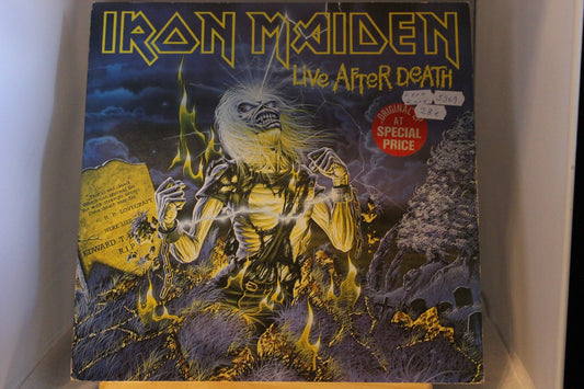 Iron Maiden Live after death Tupla lp - levy - Asadon AarteetLp - levyt