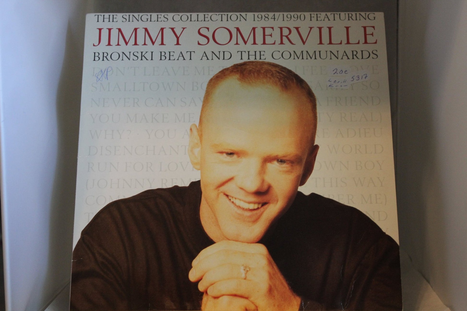 Jimmy Somerville The Singles 84 - 90 lp - levy - Asadon AarteetLp - levyt