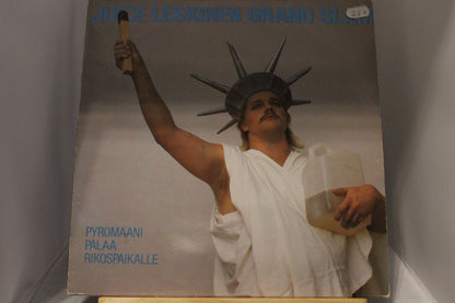 Juice Leskinen Grand Slam. Pyromaani palaa rikospaikalle lp - levy - Asadon AarteetLp - levyt