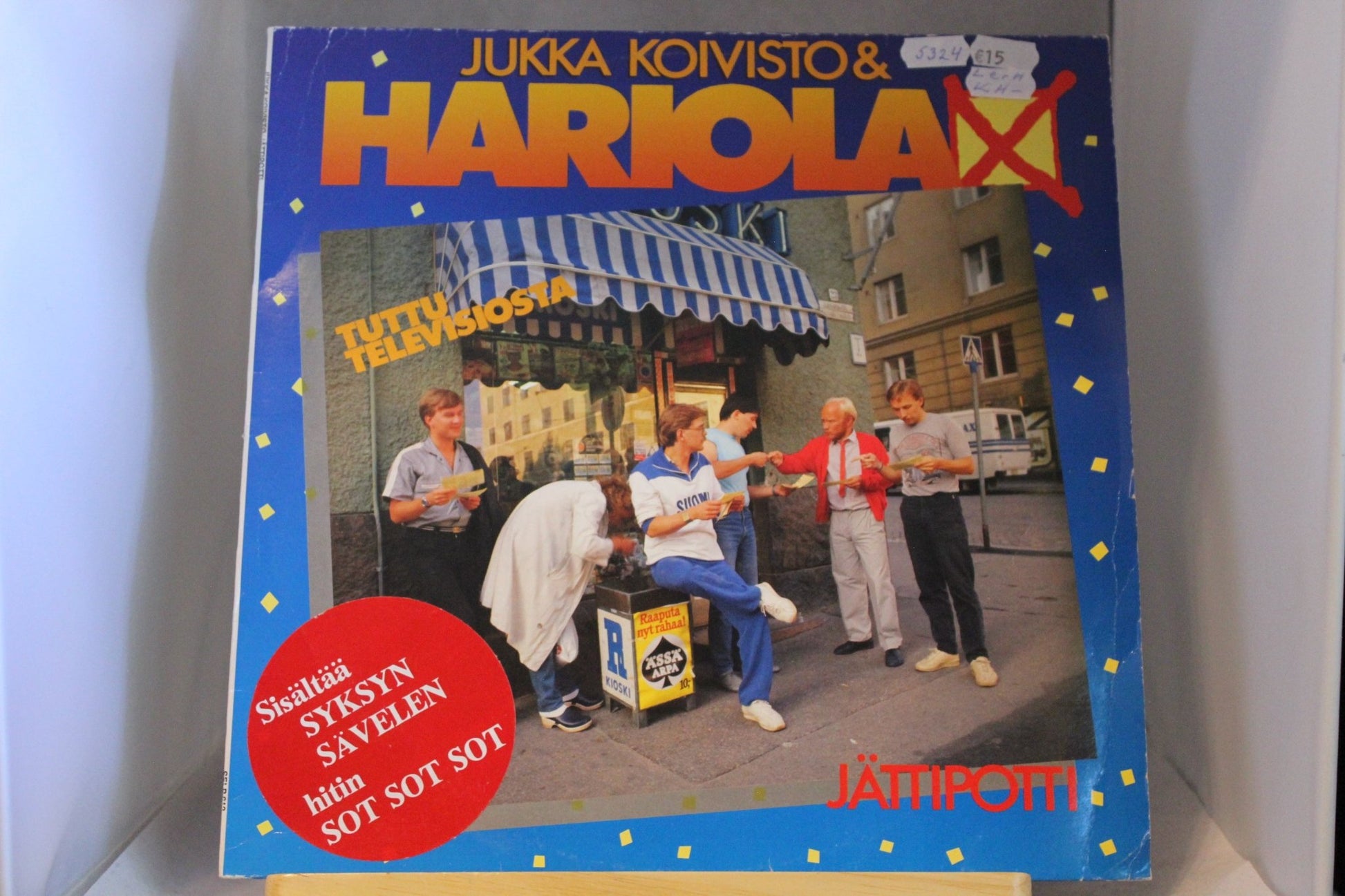 Jukka Koivisto ja Hariolax Jättipotti lp - levy - Asadon AarteetLp - levyt