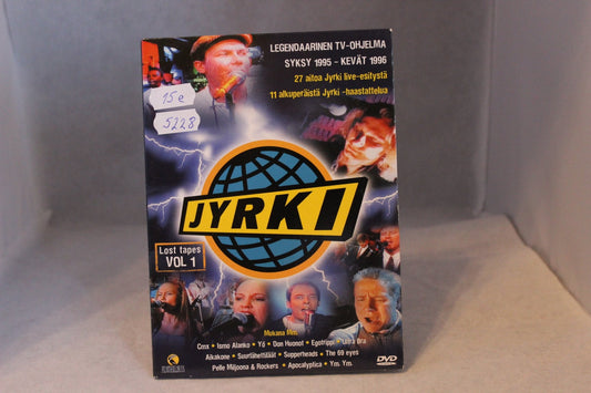 Jyrki Lost tapes 1 DVD levy - Asadon AarteetDvd - Vhs