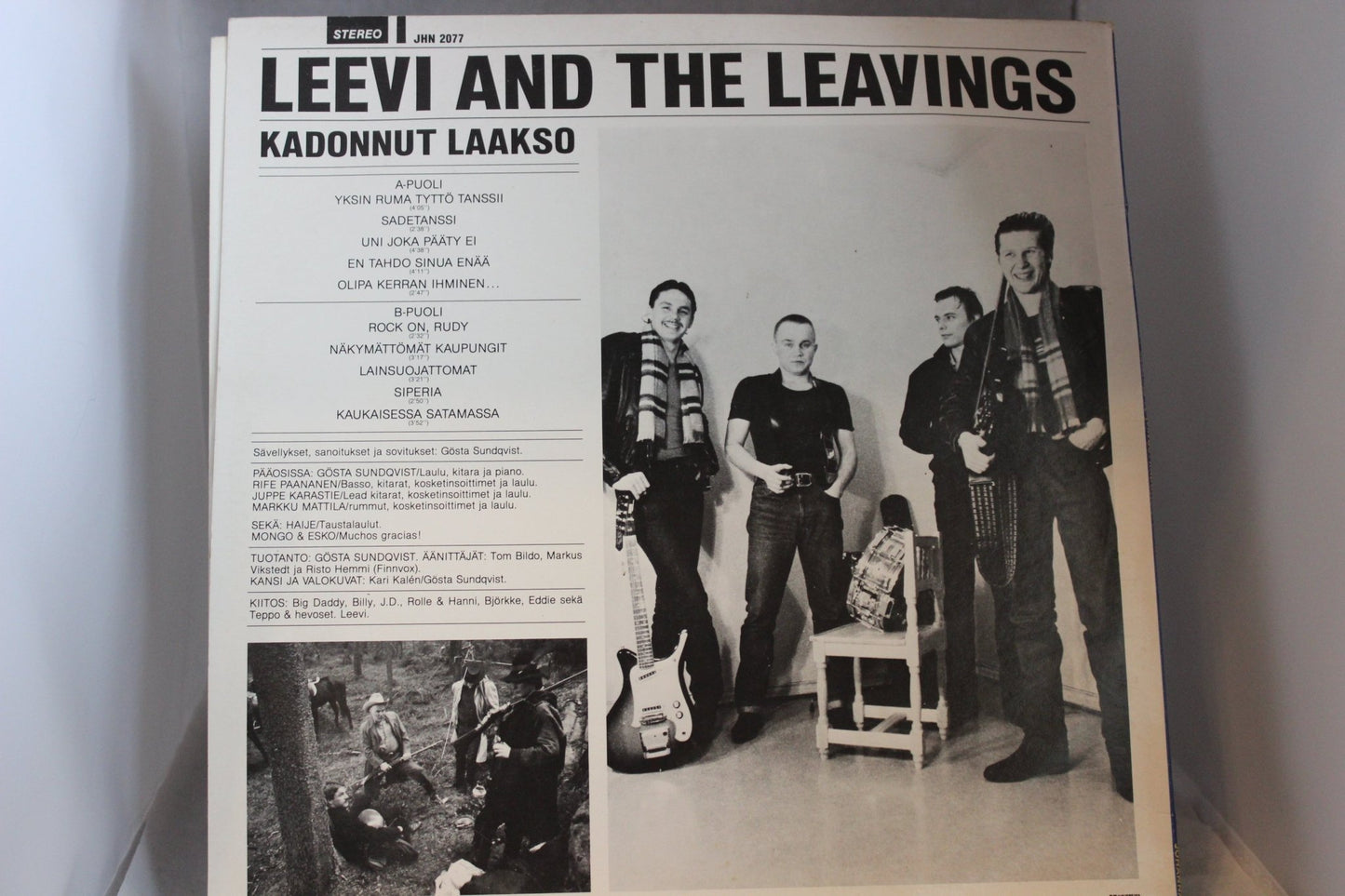 Leevi and the leavings Kadonnut laakso - Asadon AarteetLp - levyt