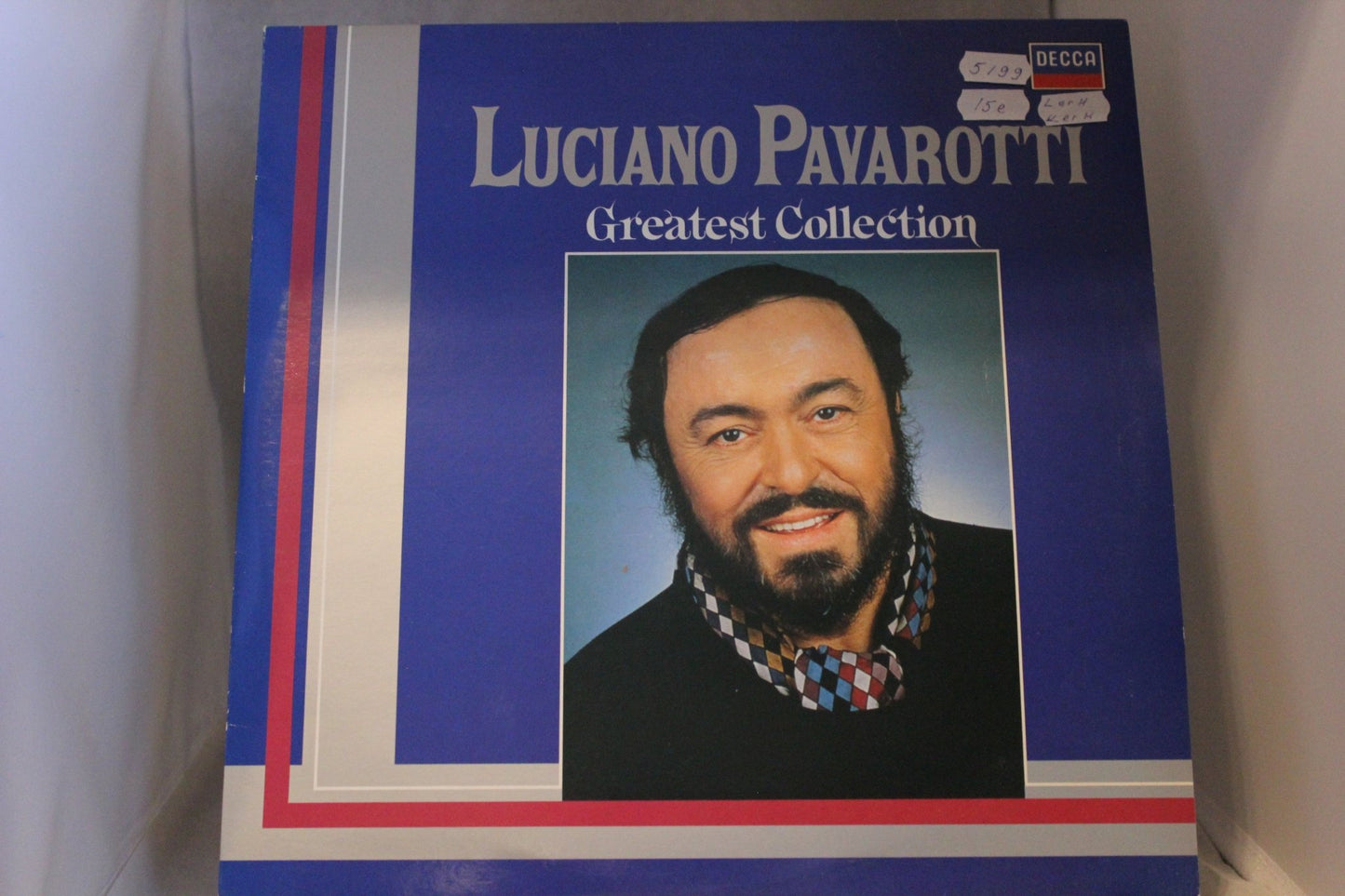 Luciano Pavarotti Greatest hits lp - levy Tupla - Asadon AarteetLp - levyt