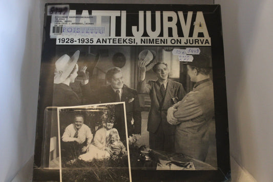 Matti Jurva 1928 - 1935 Anteeksi Nimeni on Jurva lp - levy - Asadon AarteetLp - levyt