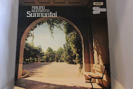 Mauno Kuusisto Sunnuntai lp - levy - Asadon AarteetLp - levyt