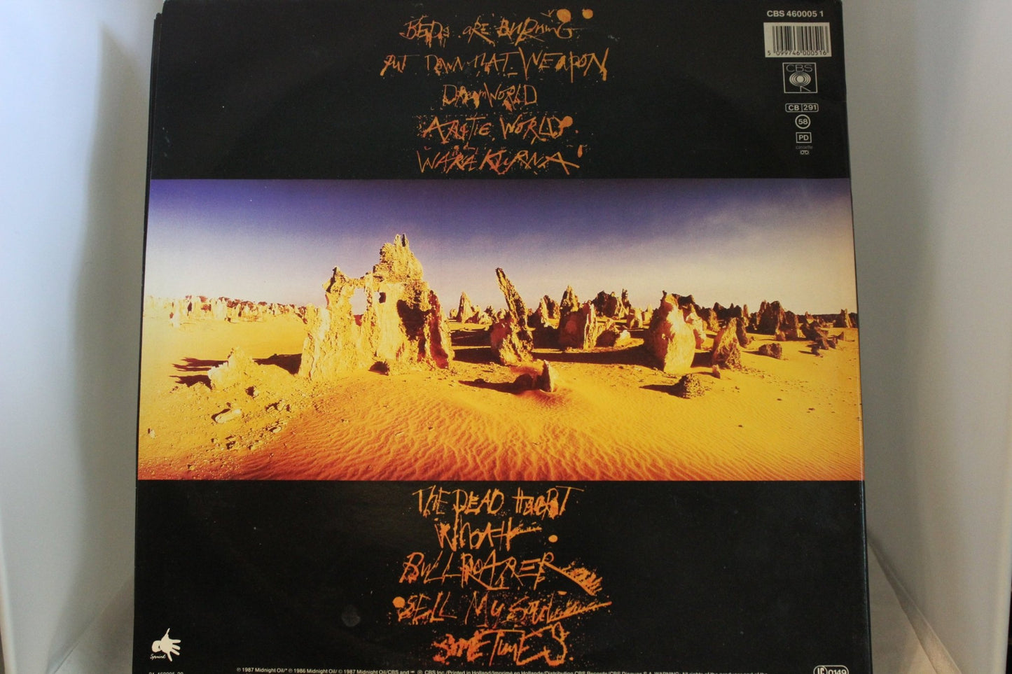 Midnight Oil Diesel and dust lp - levy - Asadon AarteetLp - levyt