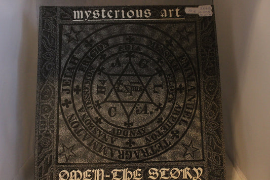 Mysterius art Omen - The story lp - levy - Asadon AarteetLp - levyt