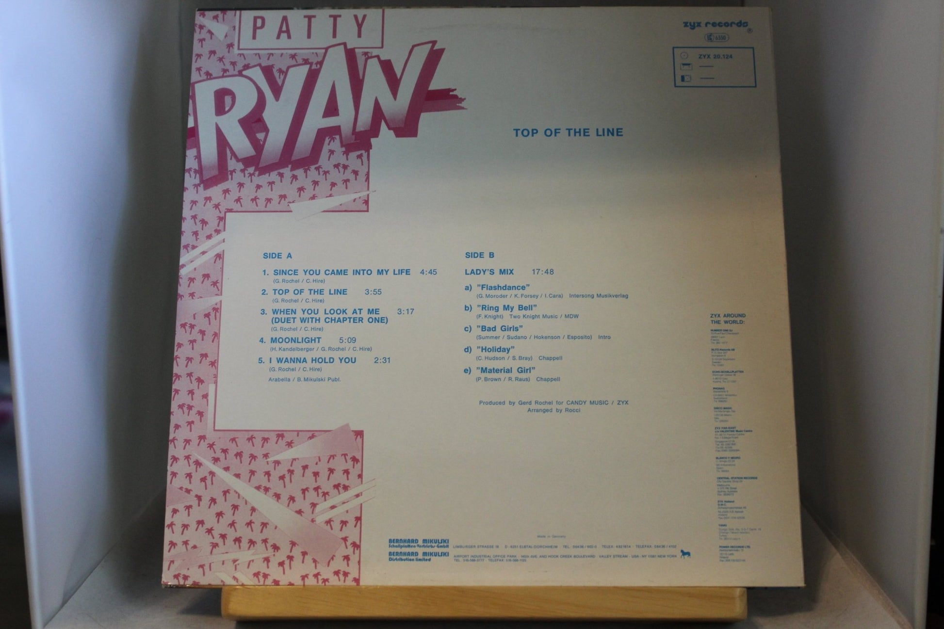 Patty Ryan Top of the line lp - levy - Asadon AarteetLp - levyt