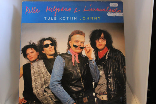 Pelle Miljoona & Linnunlaulu Ttule kotiin Johnny Lp - levy - Asadon AarteetLp - levyt