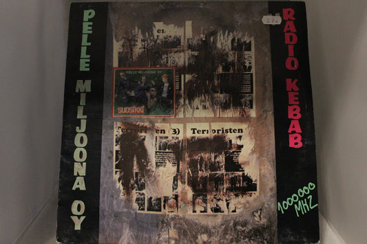 Pelle Miljoona. Radio kebab lp - levy - Asadon AarteetLp - levyt