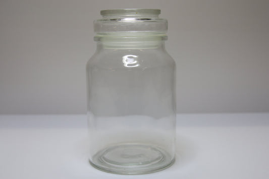 Riihimäen lasi lasipurkki kannella