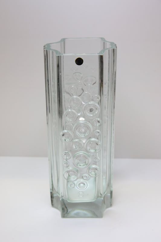 Riihimäen lasi Presto maljakko kirkas