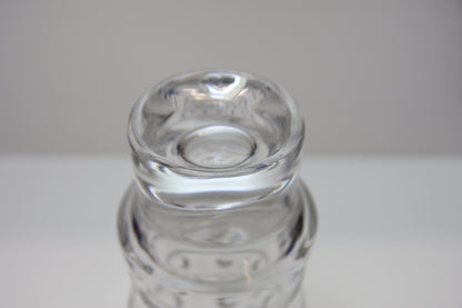 Riihimäen lasi kristallimaljakko Aimo Okkolin