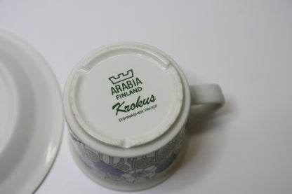 Arabia Krokus kahvikuppi